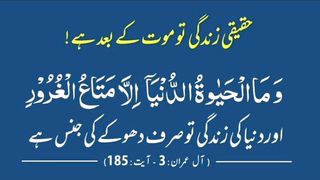 Haqeeqi Zindagi | دنیوی زندگی