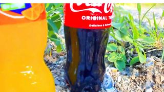 Coca-Cola, Pepsi, Sprite e Mentos | Experimentar
