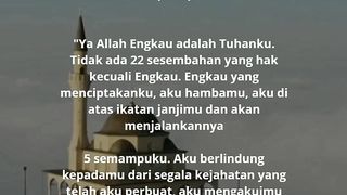 Do'a sholat taubat nasuha