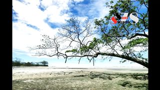 what is going viral is that the beauty of this beach is still beautiful, Cijeruk Indah Beach