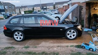 My car BMW goodbye