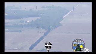 Ukraine Russia War | Ukrainian Kamikaze Drone Strikes on Russian Positions and Vehicles | N | RCF