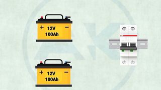 Series and parallel connection of batteries
