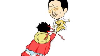 Luffy vs kizaru