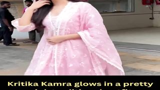 Kritika Kamra glows in a pretty pink traditional outfit #kartikakamra #shorts #short #trending #viral #bollywood #shortvideo