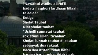 Tata cara sholat Taubat