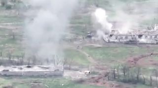 Ukraine Russia War | Ukrainian Artillery Strikes Russian MT-LB | Avdiivka Front | RCF