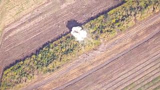 Ukraine Russia War | Ukrainian Drone Strikes Russian 2S5 "Giatsint-S" Howitzer | Zaporizhz | RCF