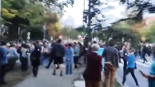 Ukraine | Ukraine Russia War | Protesters March to Russian Embassy in Hungary Chanting "Rus | RCF