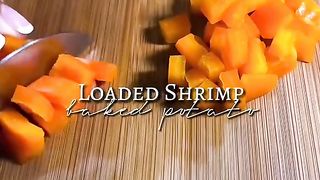 Loaded Shrimp Baked Potato