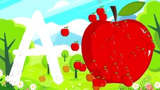 A for apple | अ से अनार | abcd | phonics song | a for apple b for ball c for cat | abcd song | abcde 2