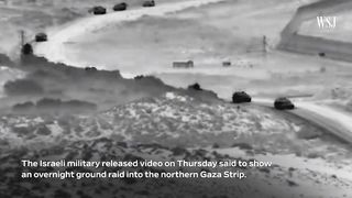 Watch: Israeli Tanks Cross Into Gaza on ‘Targeted Raid’