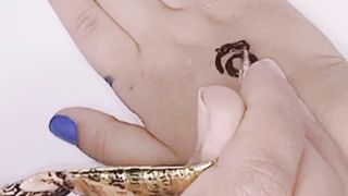 Henna design for little princess