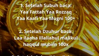 Amalan dari habib Umar bin hafidz