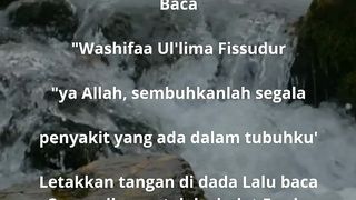 Do'a yang bisa mengobati diri sendiri