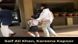 Saif Ali Khan, Kareena Kapoor and Taimur Spotted outside house #kareenakapoor #shorts #short #trending #viral #bollywood #shortvideo
