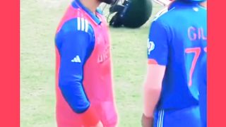 Virat kohli on the field