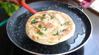 Girlic Naan Paratha Paneer Do Pyaza Combo Recipe for Lunch Dinner ♥️♥️♥️