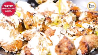 BBQ Chicken Boti with Cream & Butter Glaze Recipe by Food Fusion