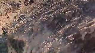 Ukraine Russia War | Russian FPV Kamikaze Drone Narrowly Misses Ukrainian Soldier | Close  | RCF
