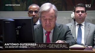 U.N. Security Council Holds Open Debate on Situation in Israel, Gaza | WSJ News