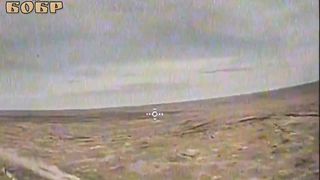 Ukraine Russia War | BOBR Strikes Leopard Tank with FPV Drone, Fire Starts | RCF