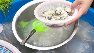 Streetfood - Spicy Oysters Seafood