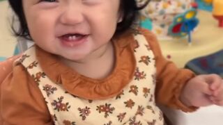 Cute baby smile 4