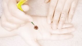 Arabic mehndi design| simple mehndi design| easy mehndi design @ hoorum886