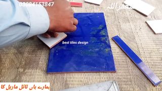 perfect installation to wall tiles || Masjid wall tiles installation @besttilesdesign
