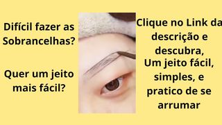 Tutorial de Sobrancelha