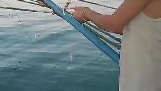 Mancing ikan cumi