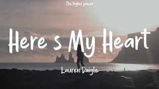 Lauren Daigle - Here's My Heart (Testo)