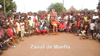 An intense African dance!