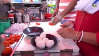Most Spiciest Anda Chingari Making In Mumbai Rs. 150/- Only l Mumbai Street Food