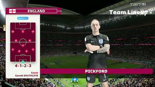 FIFA World Cup Qatar 2022 | 04/12/2022 | England - Senegal  3:0
