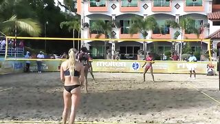 Volly Beach Woman