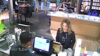 Ellen in Adele's Ear
