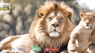 حکمہ الاسد والقرد القصہ الصغیرہ للاطفال