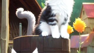 my cat is cute