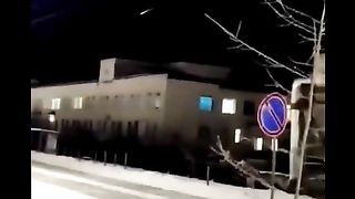 A comet in the sky