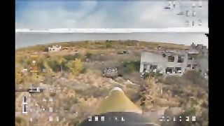 Ukraine Russia War | Ukrainian Kamikaze Drones Hit Russian Vehicles in Pisky | Oct 2023 | RCF