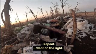 Ukraine Russia War | Russian Assault Group Hit by DPICM Rounds | Opornik | Oct 2023 | RCF