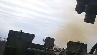 Ukraine Russia War | Ukrainian AZP-S 60 57mm Anti-Aircraft Gun in Action | RCF