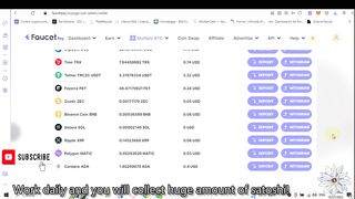ربح البيتكوين عن طريق FaucetPay