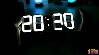 Большие LED часы
