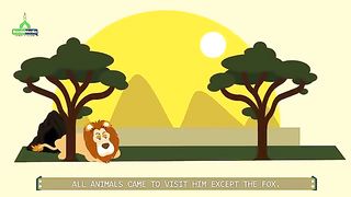 Bimar Sher aur Lomri ┇ Zyada Bolnay Ka Nuqsan ┇ Lomdi Sher se Nahi Mili ┇ Urdu Cartoon for Kids