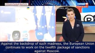 EU Sanctions | Russian State News Host Skabayeva on Estonian Minister Kallas | RCF