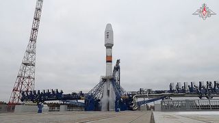 Russia Space | Russian Aerospace Forces Launch Soyuz-2.1b with Military Satellite | RCF