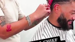 Roman Reigns Haircut before ESPN Take .